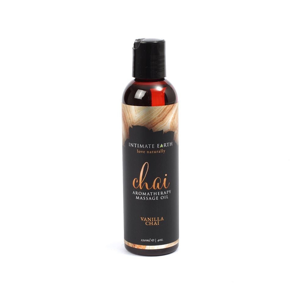 Chai Aromatherapy Massage Oil Vanilla 120ml | Intimate Earth
