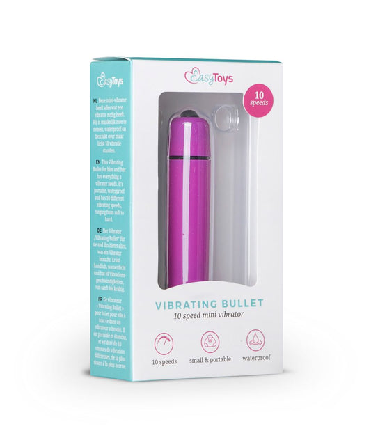 Easytoys 10 Speed Bullet Vibrator - Purple