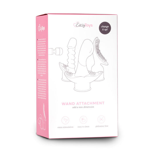 Easytoys Spiral Wand Attachment - Pink
