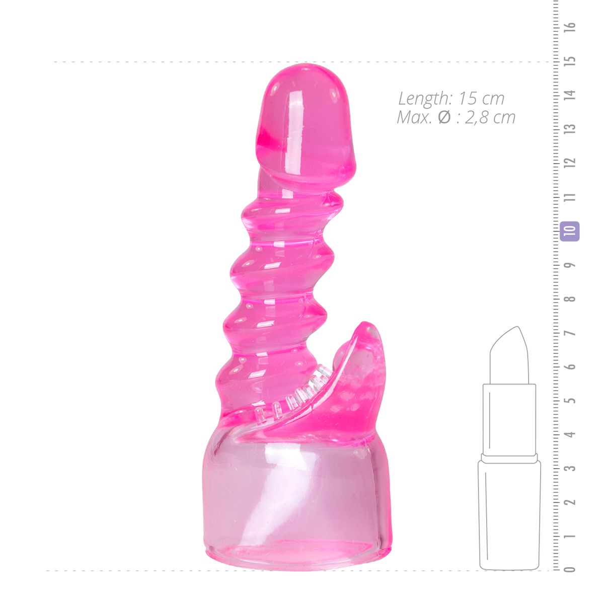 Spiral Wand Attachment | Easytoys Wand Collection