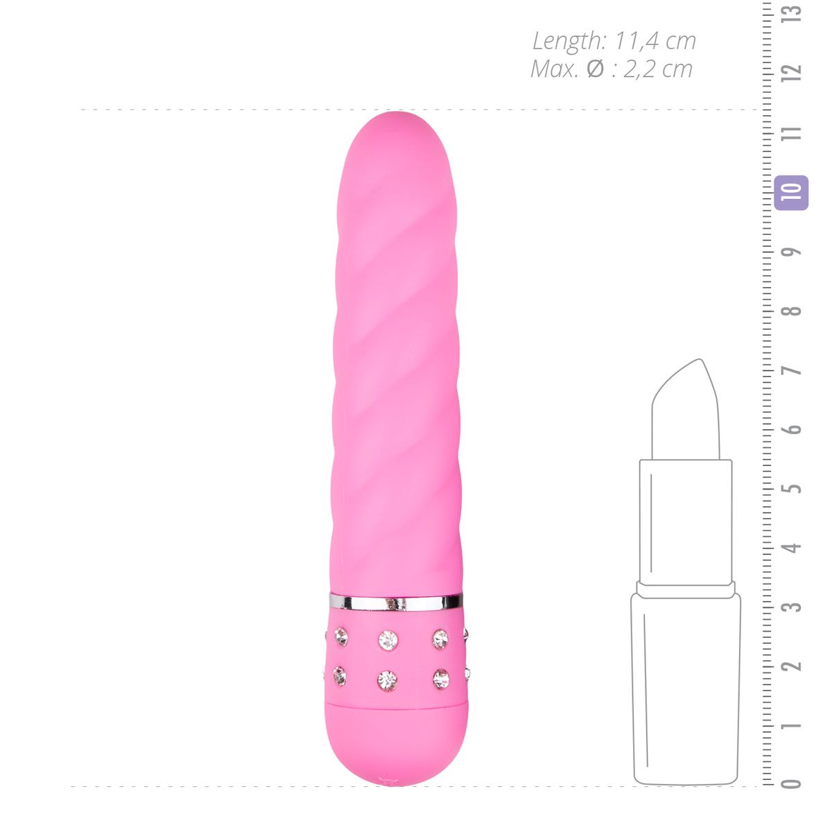 Love Diamond Vibrator Pink