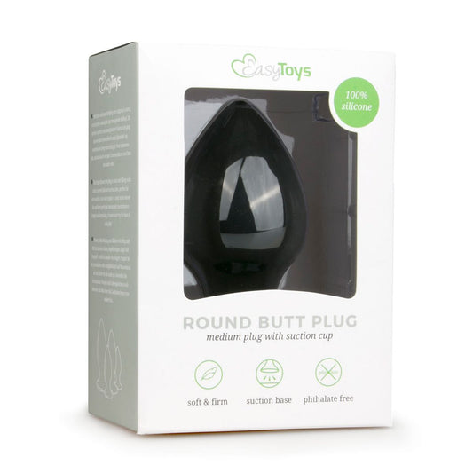 Easytoys Anal - Butt Plug - Black Large