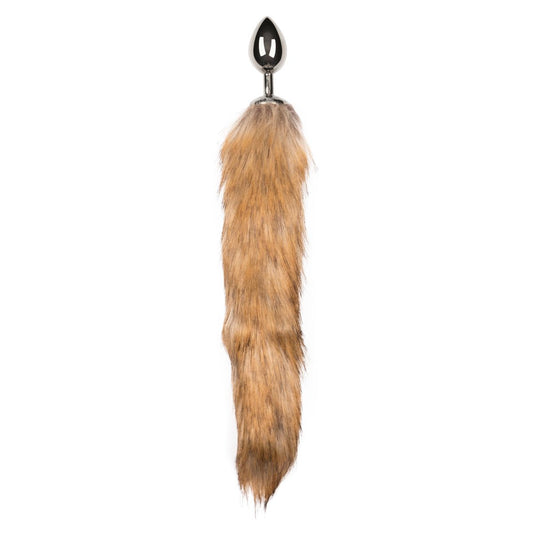 Easytoys Fetish - Fox Tail Plug No. 2 - Silver