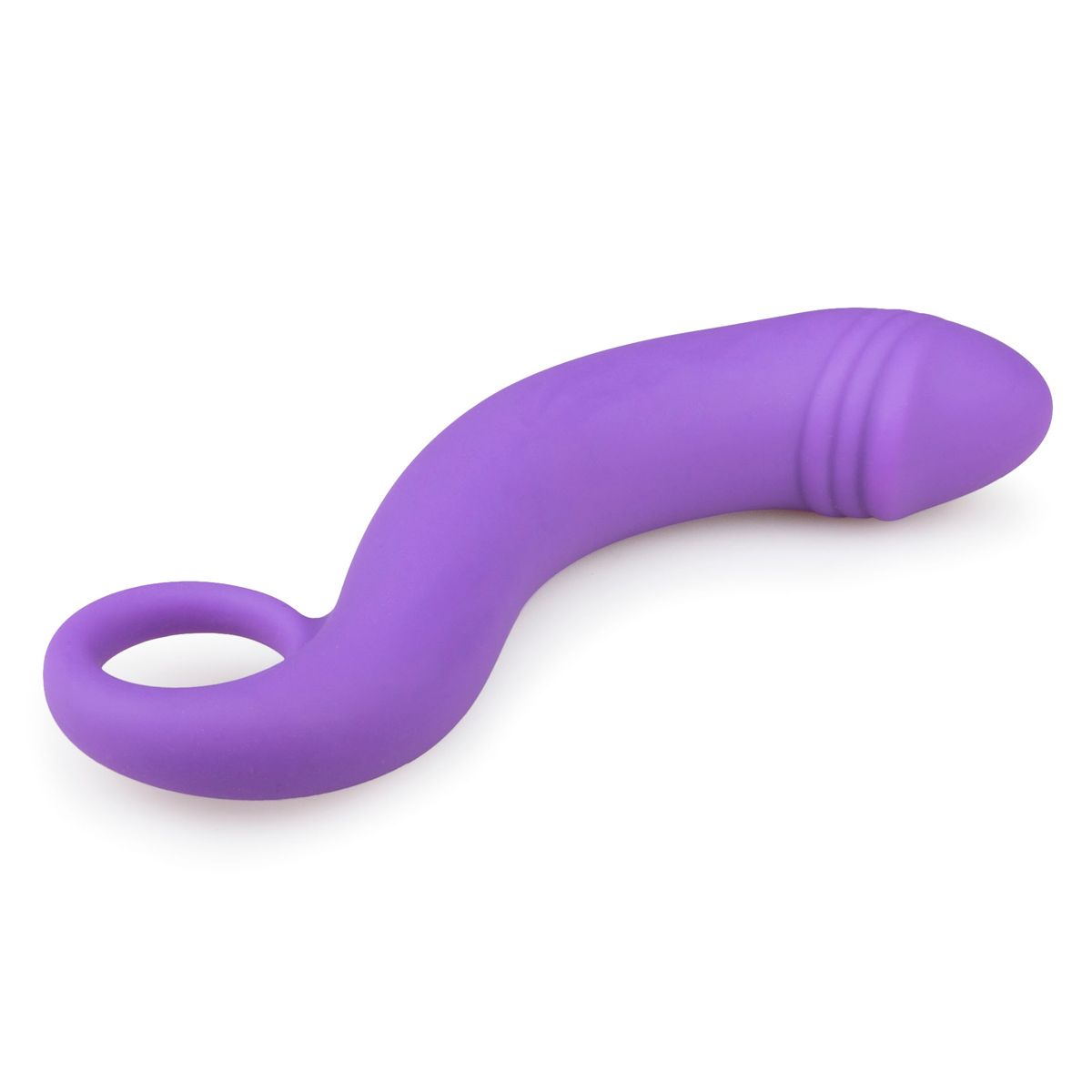 Silicone Purple Prostate Dildo 6.9 Inch (17.5 cm) | EasyToys