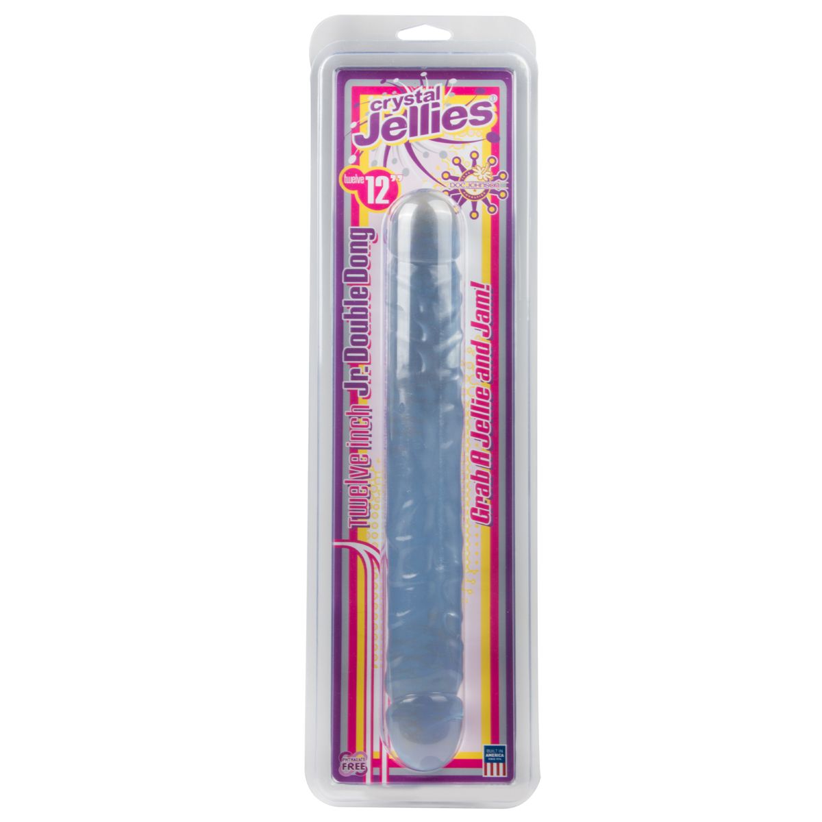 Crystal Jellies - 12 Inch Jr. Double Dong