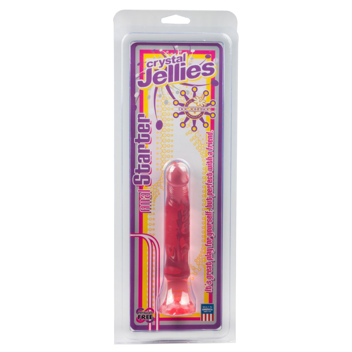 Crystal Jellies Anal Starter 6.1 Inch (15.5 cm) | Doc Johnson