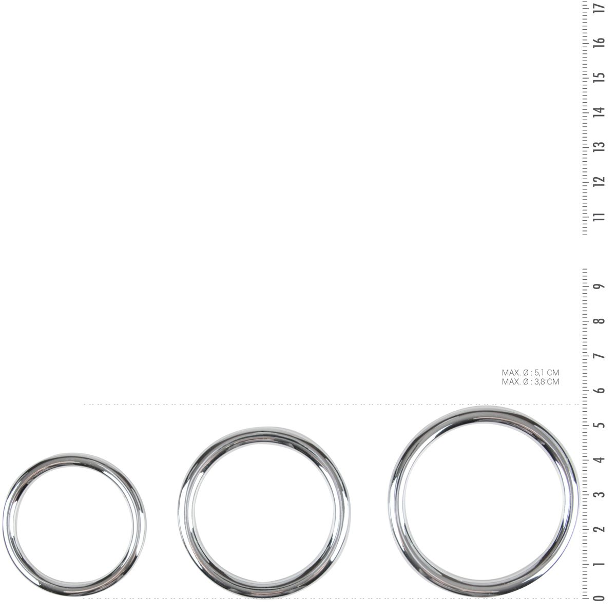 Cock/Ball Ring & Glans Ring Set | Sinner Gear Unbendable