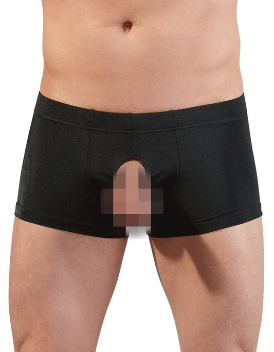 Men's Boxer With Opening - Black