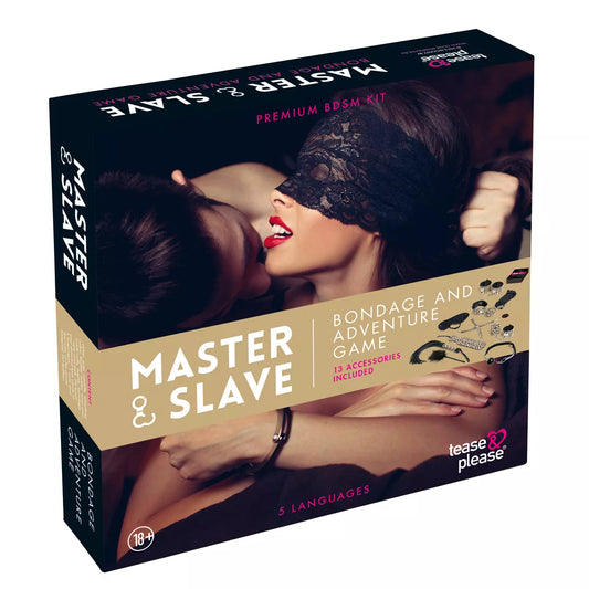 Tease & Please - Jogo de Bondage Mestre e Escravo - Bege