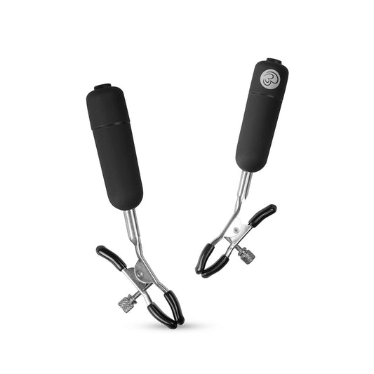 Easytoys Fetish - Nipple Clamps With Vibrating Bullets