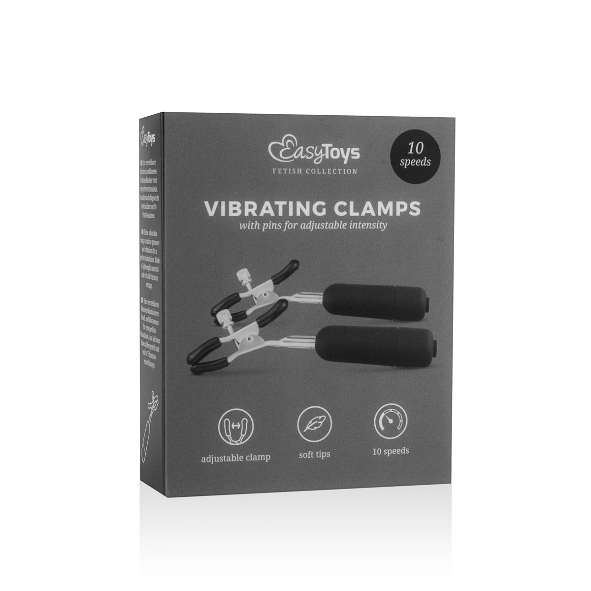 Fetish Nipple Clamps With Vibrating Bullets | EasyToys