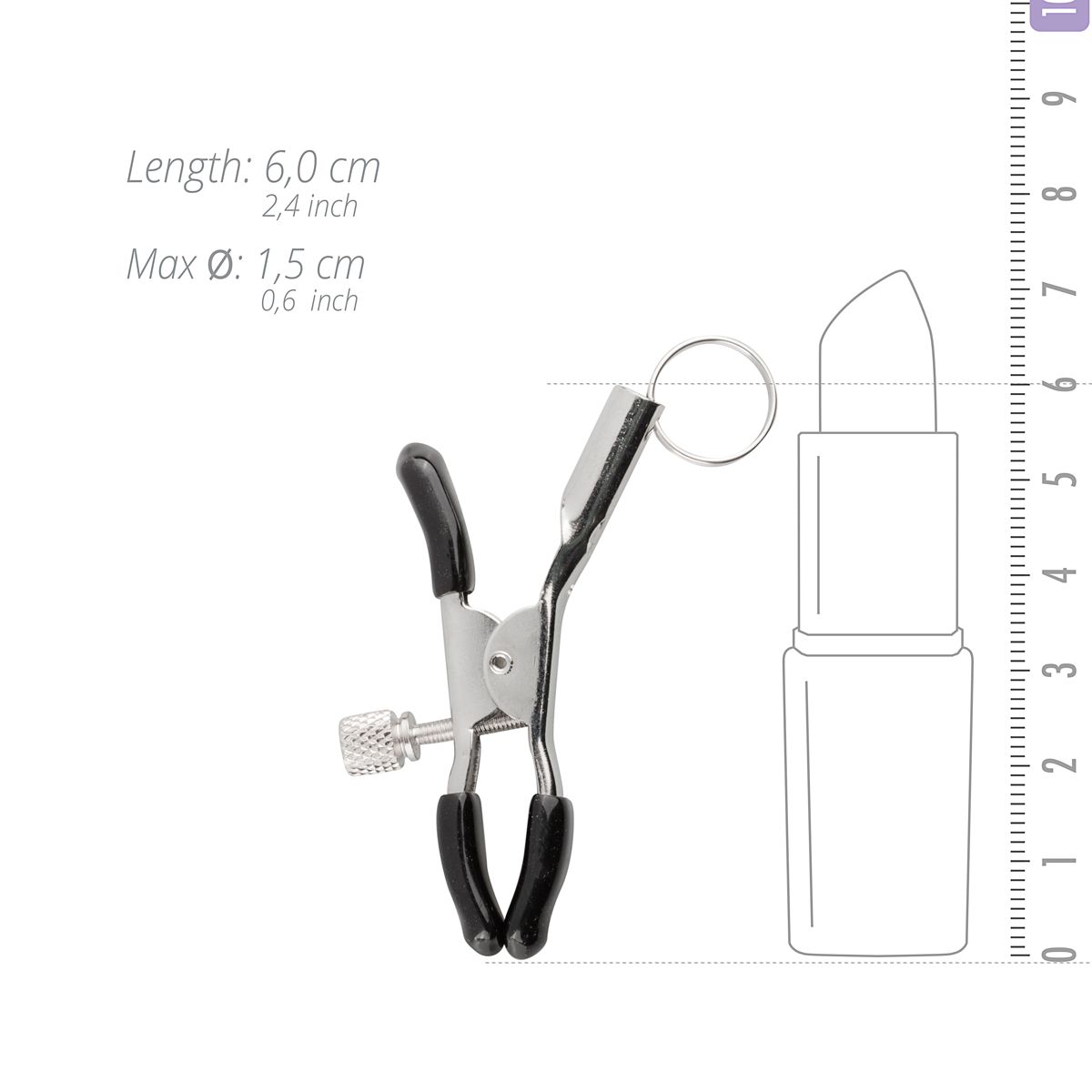 Easytoys Fetish - Screw Clamps With Attachment Ring