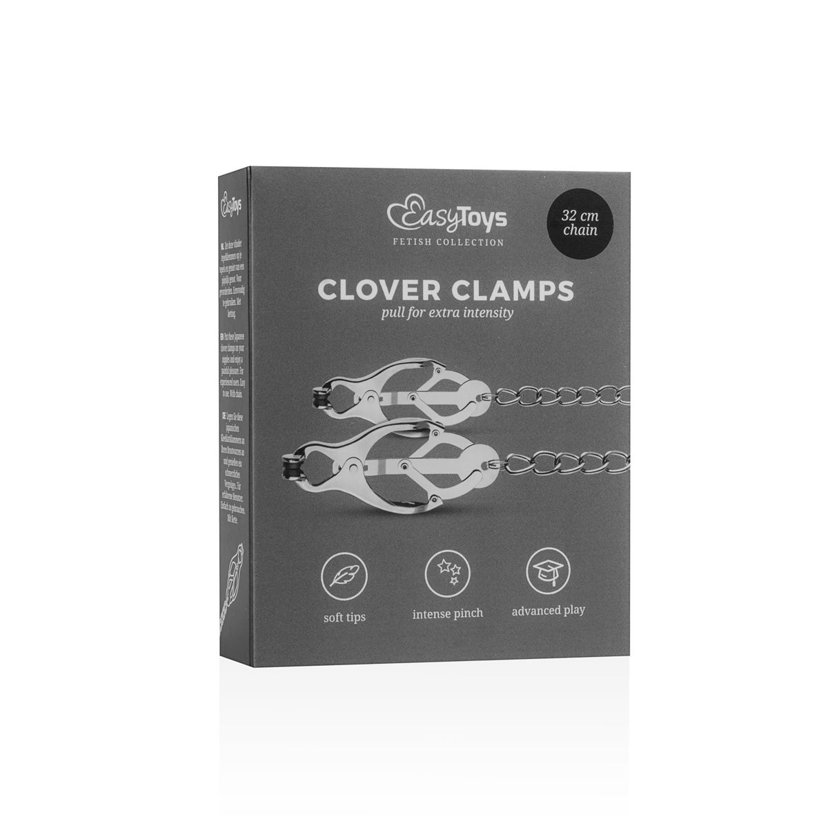 Fetish Japanese Clover Clamps With Chain | EasyToys