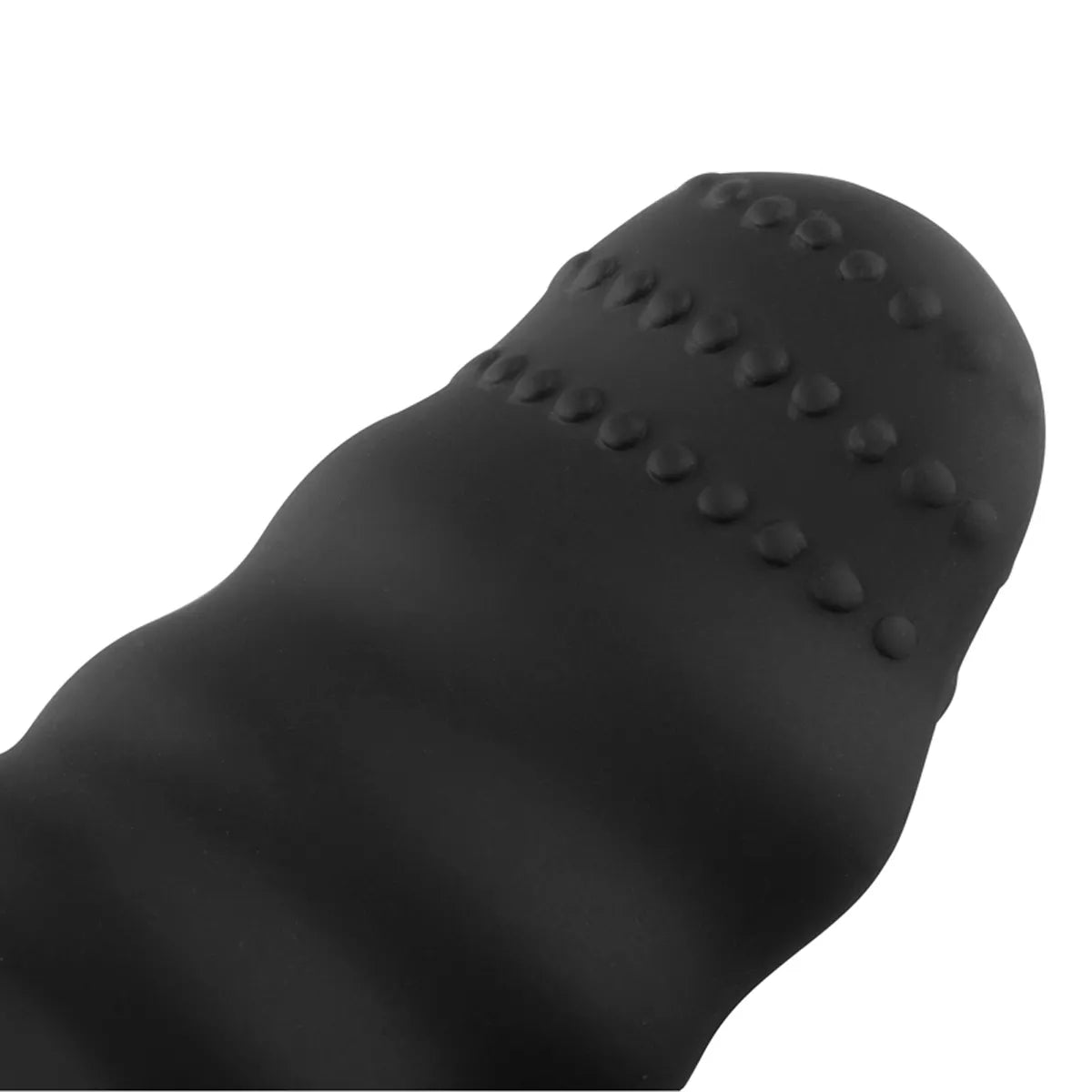 Ribbed Curved Vibrating Egg with Remote | Teazers