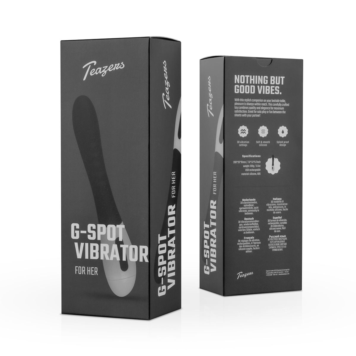 Teazers G-spot Vibrator - Zwart
