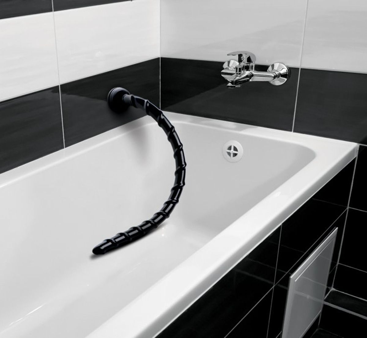 Hosed - Swirl Thin Anal Snake - 18 Inch