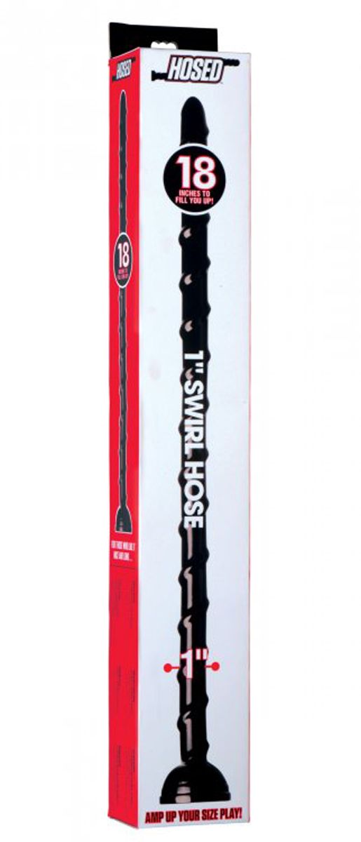 Hosed - Swirl Thin Anal Snake - 18 Inch