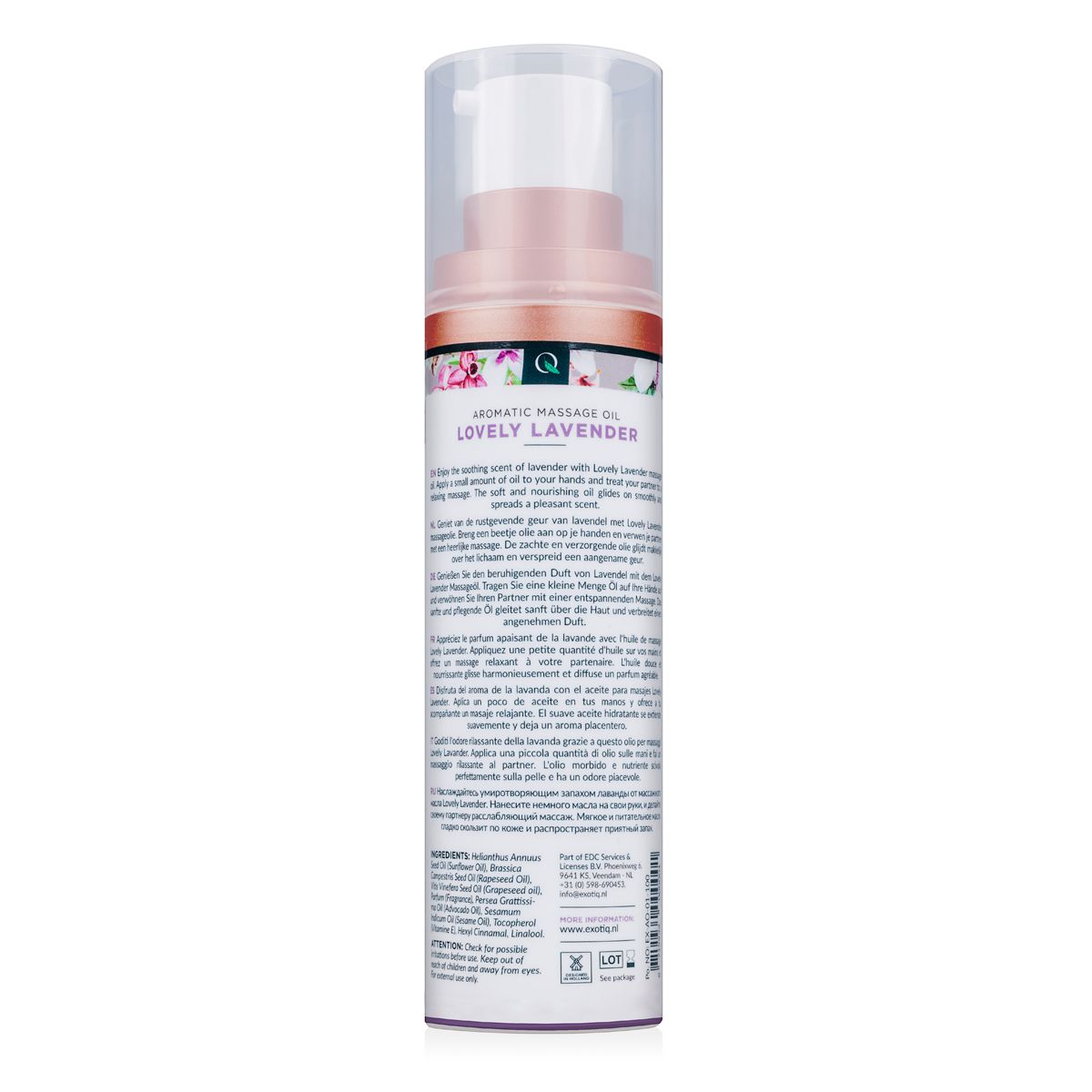 Exotiq Massage oil Lovely Lavender - 100 ml