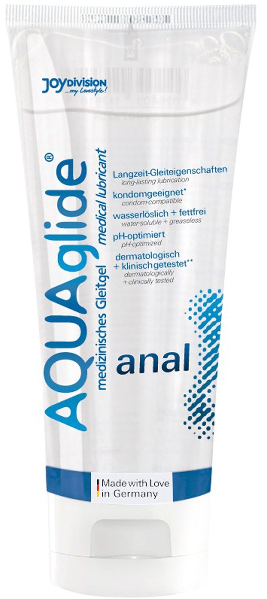 AQUAglide Anal lubricant 100 ml tube by Joydivision