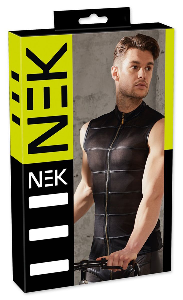 Powernet Shirt With Wetlook Stripes