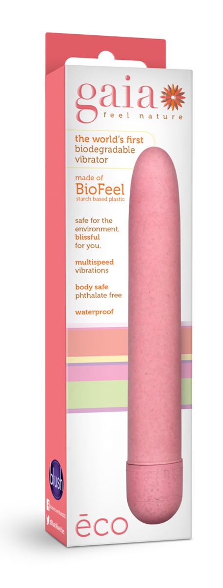 Gaia Eco Vibrator Pink