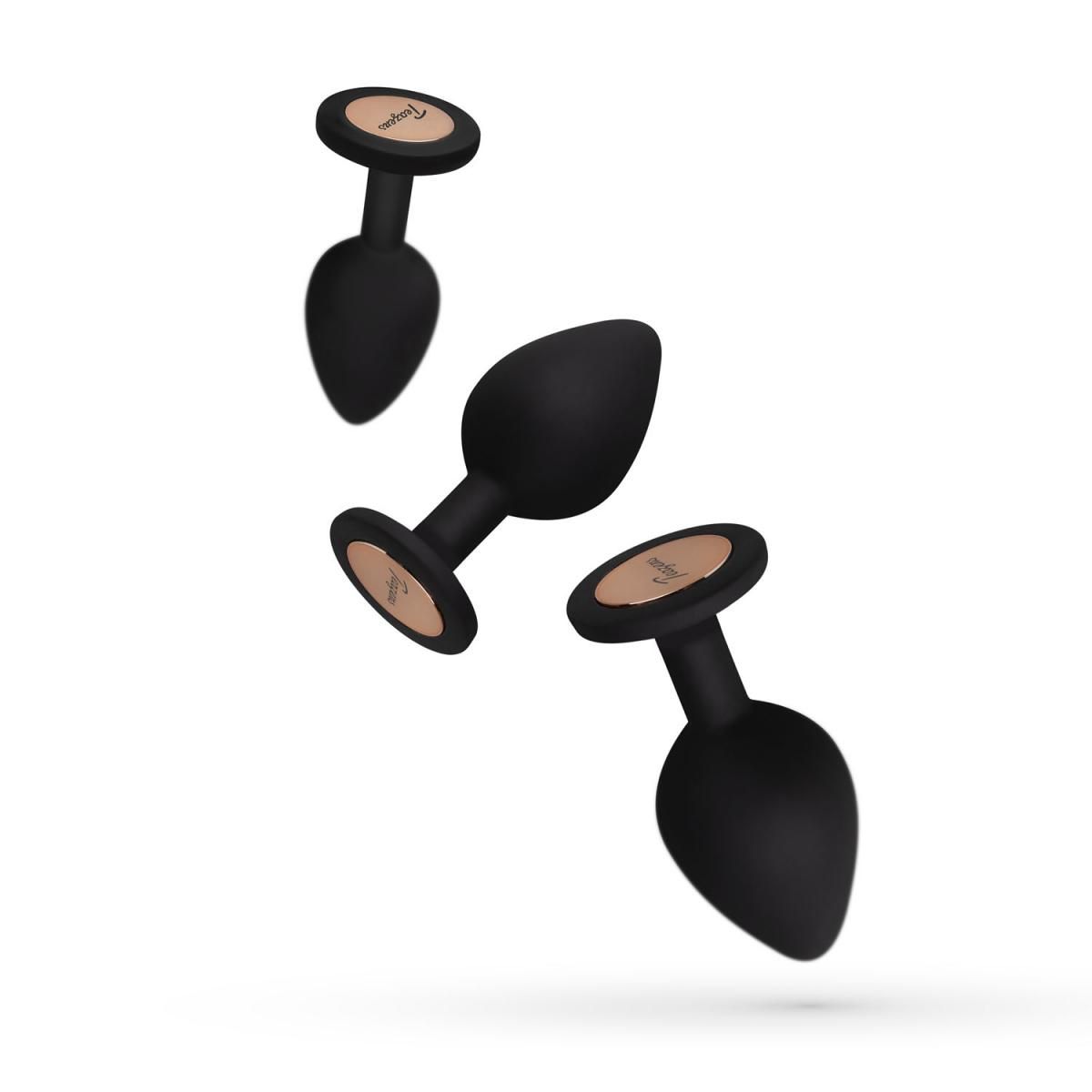 Teazers – Butt Plug Set – Black