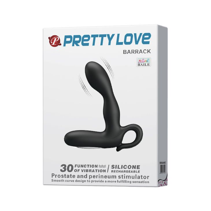 Barrack Vibrating Butt Plug | Pretty Love