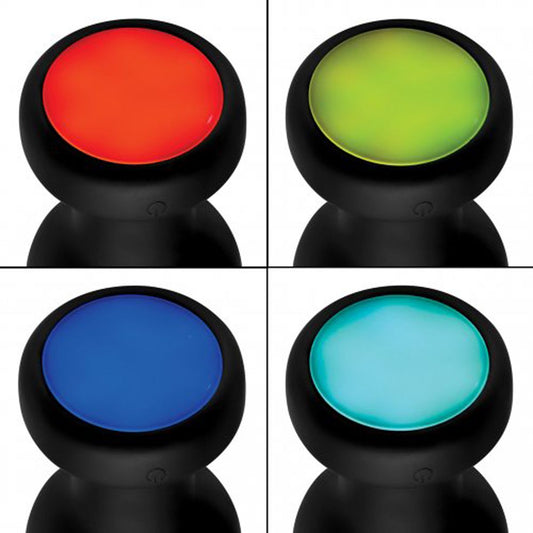 Booty Sparks - Vibrating LED Light Butt Plug - Medium