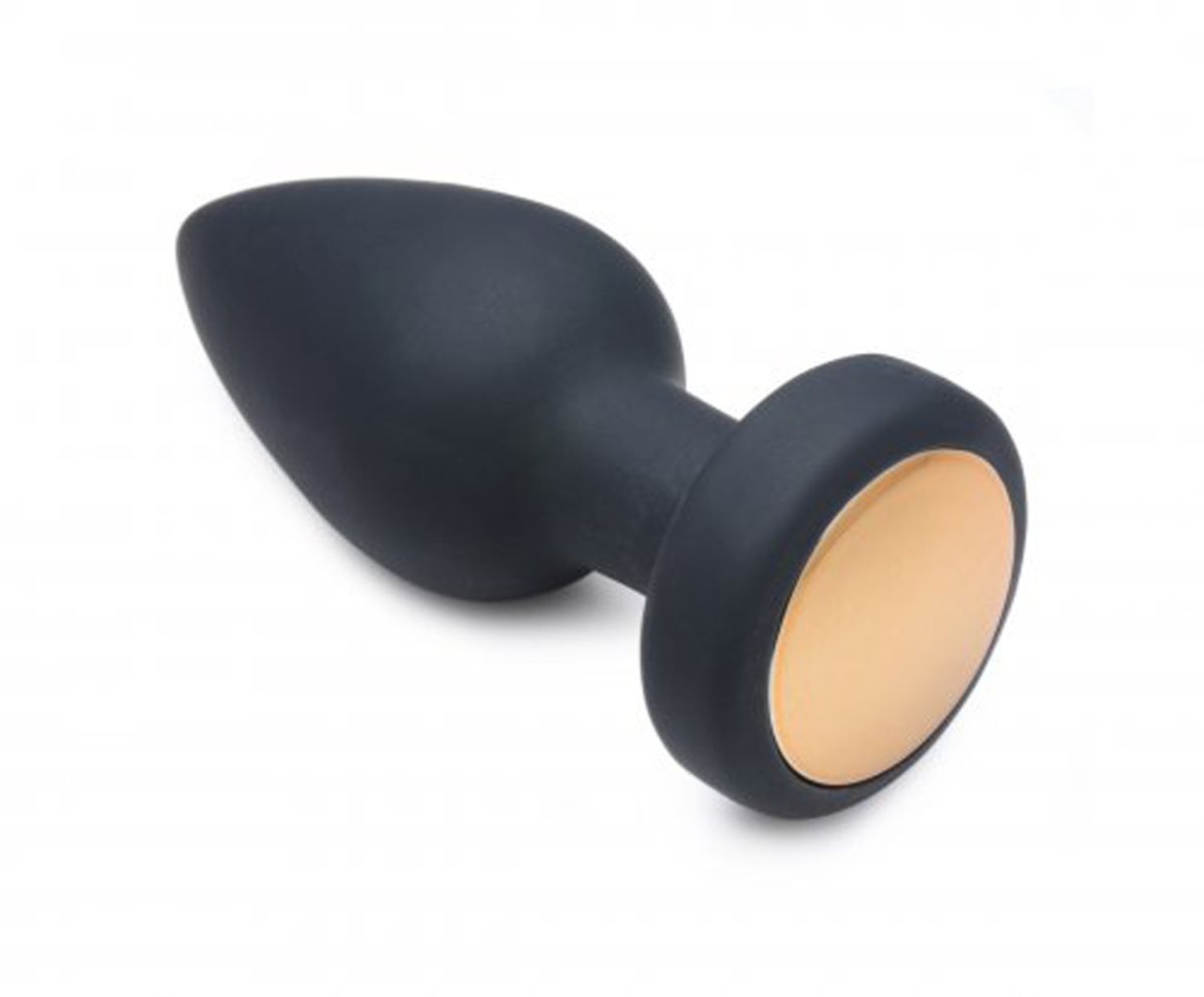Booty Sparks - Vibrating LED Light Butt Plug - Medium