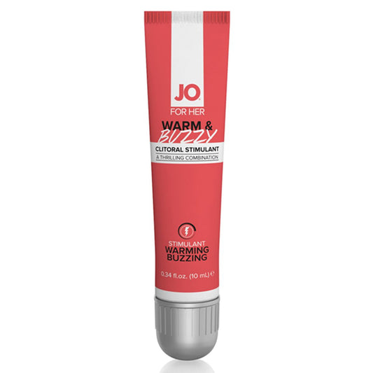System Jo For Her Warm & Buzzy Clitoral Stimulant - 10ml