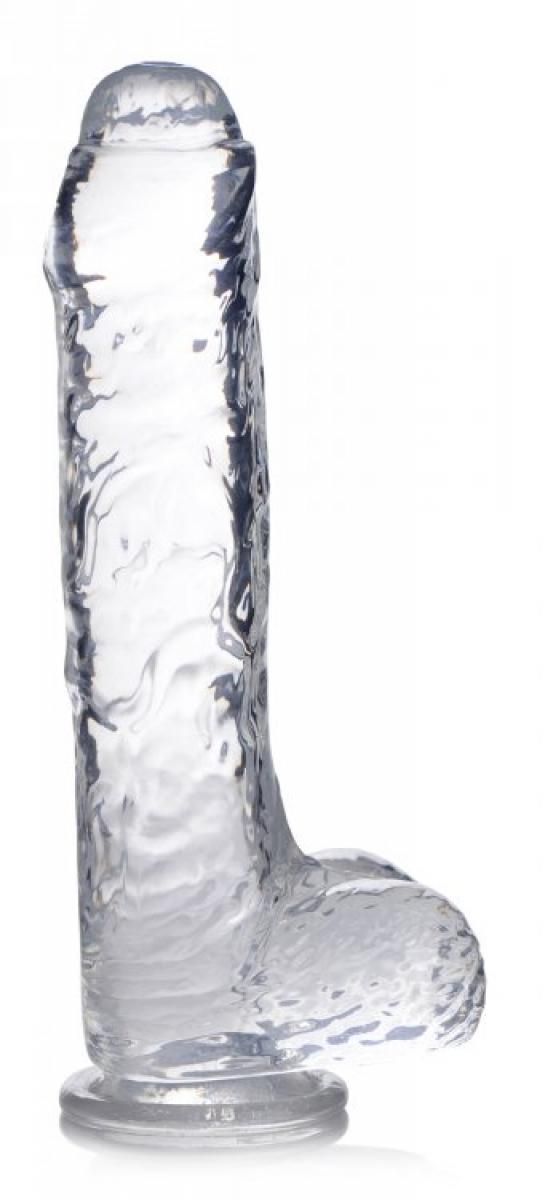 Transparent lingerie Jock C-Thru Transparent Dildo 25 cm. by XR Brands