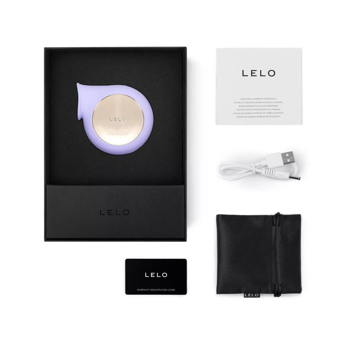 LELO - Sila Sucking Vibrator - Lila