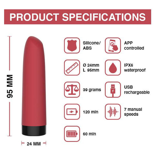 Magic Motion - Awaken App-Controlled Mini Vibrator