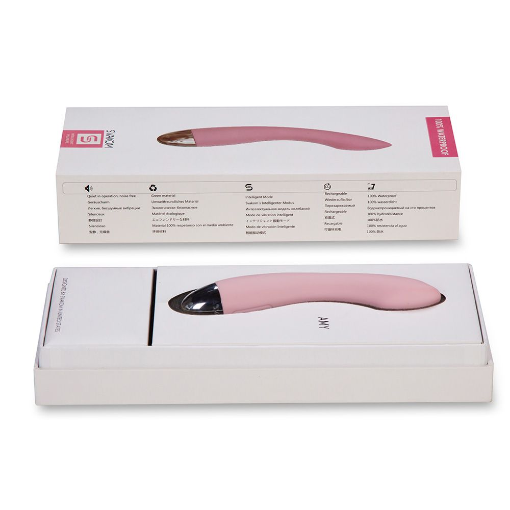 Svakom - Amy G-Spot Vibrator - Pink