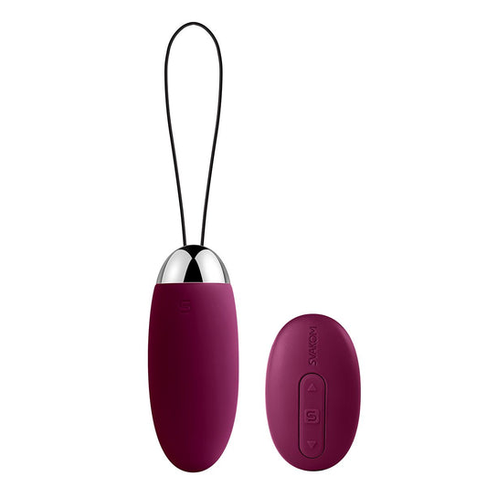 SVAKOM Elva Vibrating Egg with Remote Control Violet