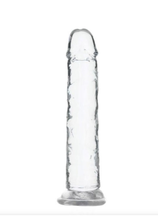 Crystal Addiction Transparent Dildo 18 cm transparent