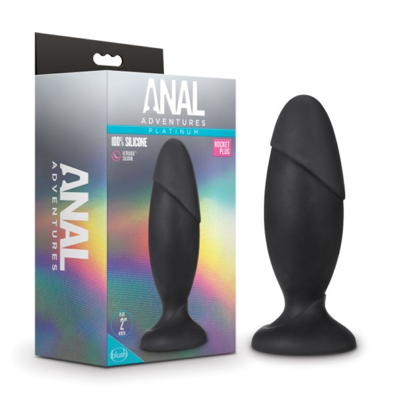 Platinum Silicone Rocket Plug | Anal Adventures
