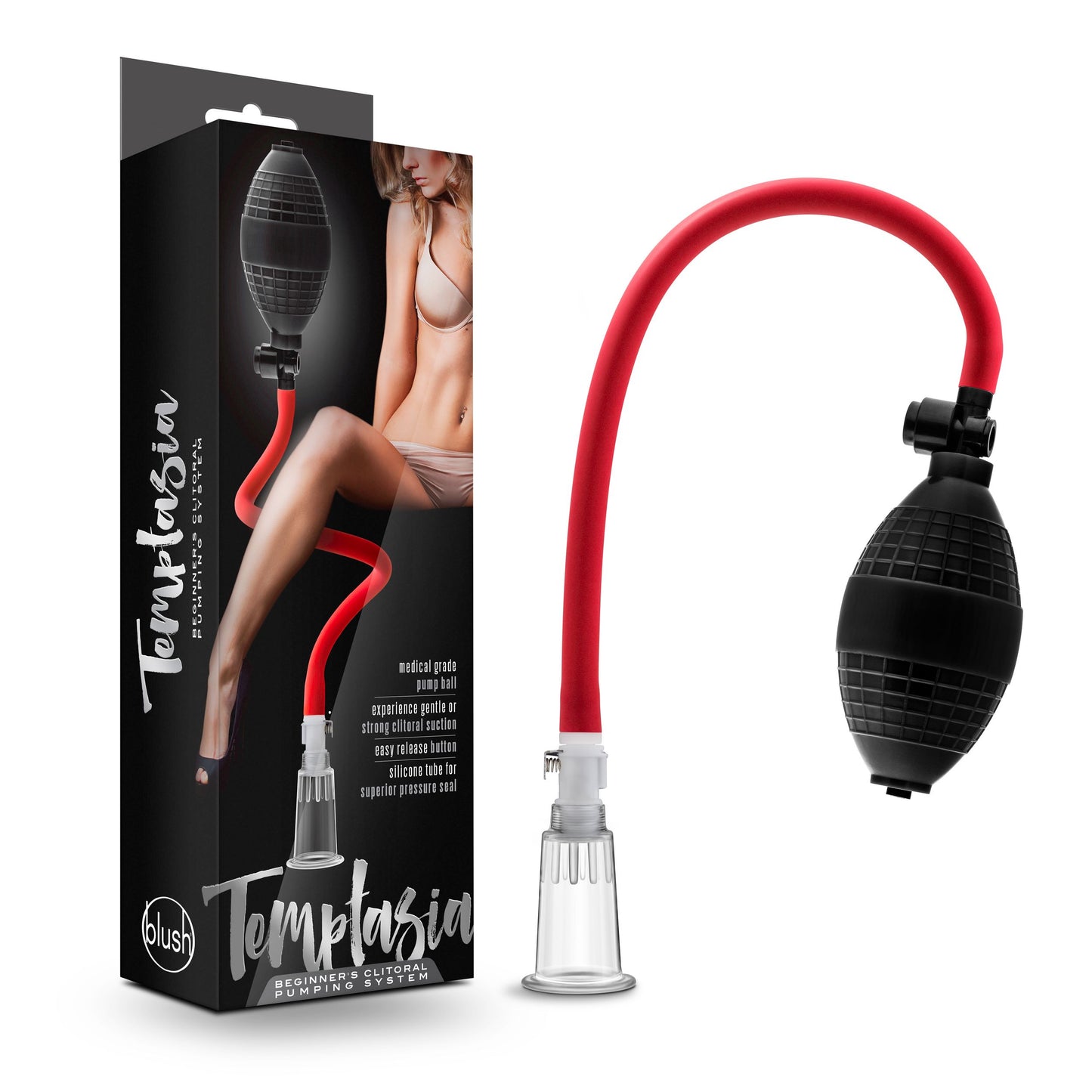 Temptasia - Beginner's Clitoral Pumping System - Black