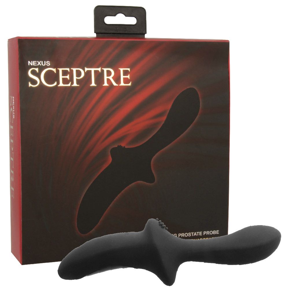 Nexus - Sceptre Rotating Prostate Vibrator - Black