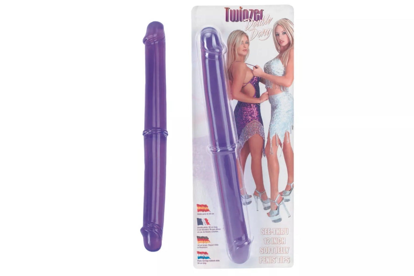 Twinzer Double Dong purple – Double Ended Dildo