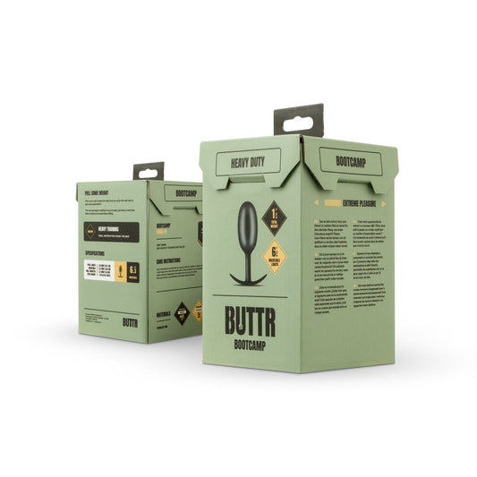 Heavy Duty Weighted Butt Plug | Buttr