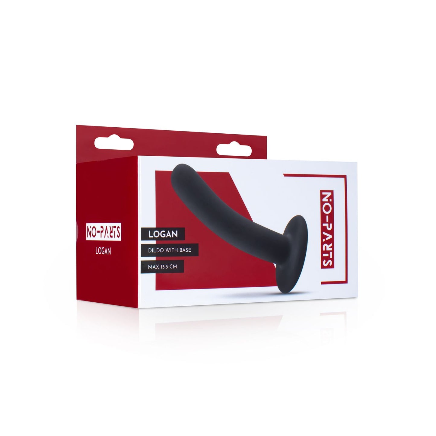 No-Parts - Logan Dildo 13.5 cm - Black