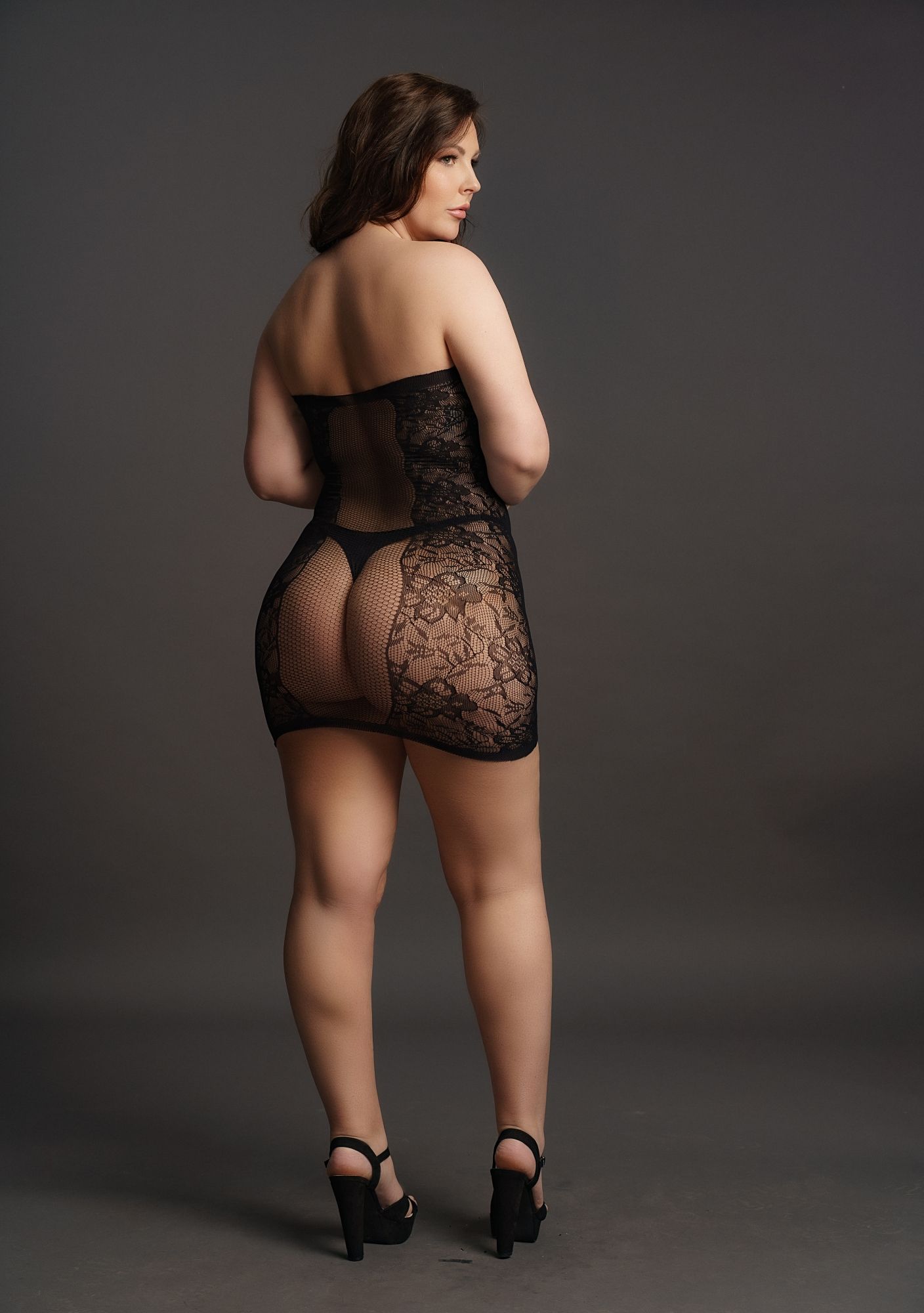 Strapless Mini Dress Curvy