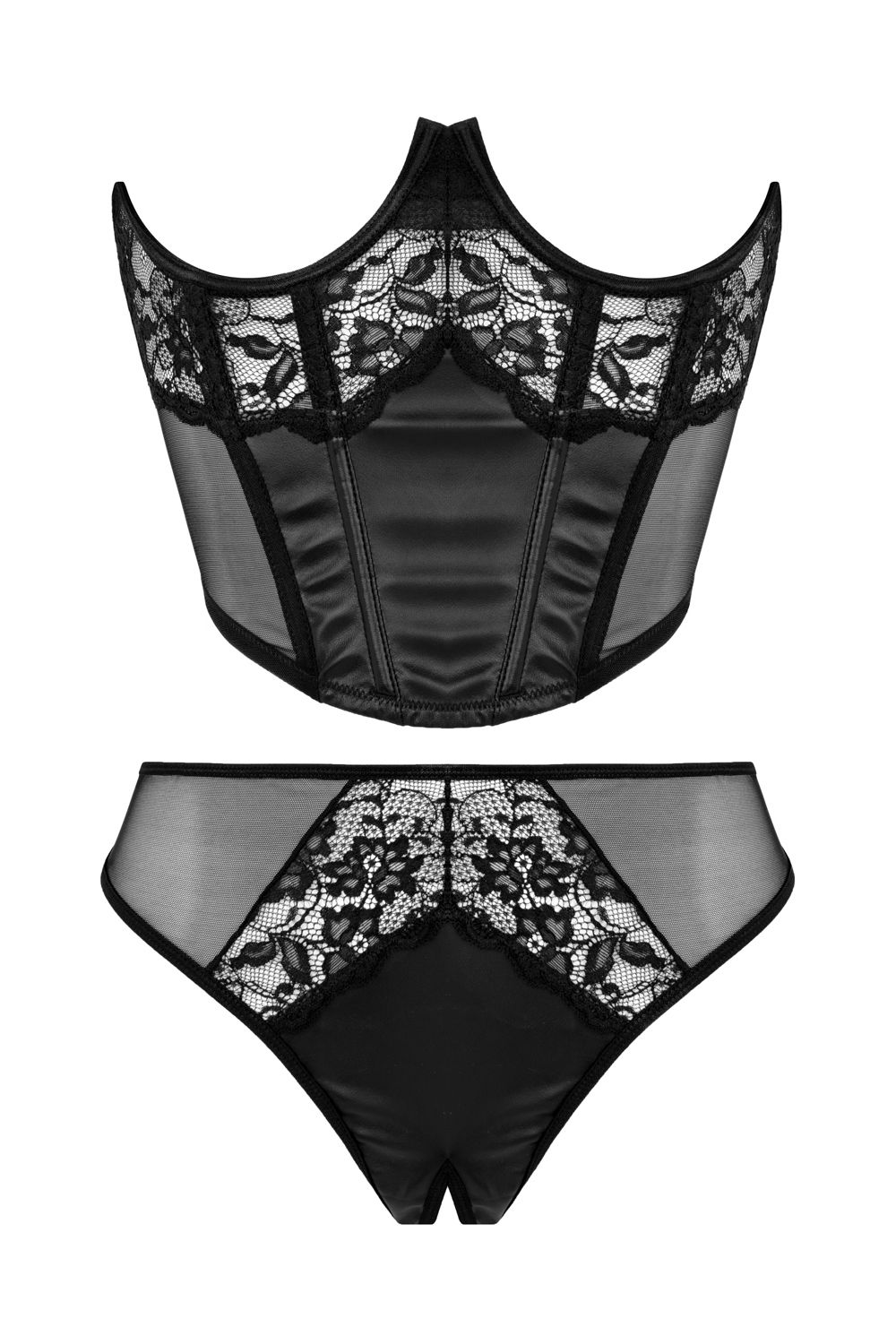 Christine - Half Corset & Tiara Thong