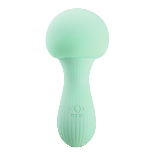 Mushroom Silicone Wand Vibrator Teal | Otouch