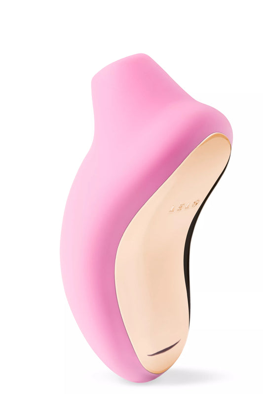 LELO Sona Air Pressure Vibrator Pink lingerie