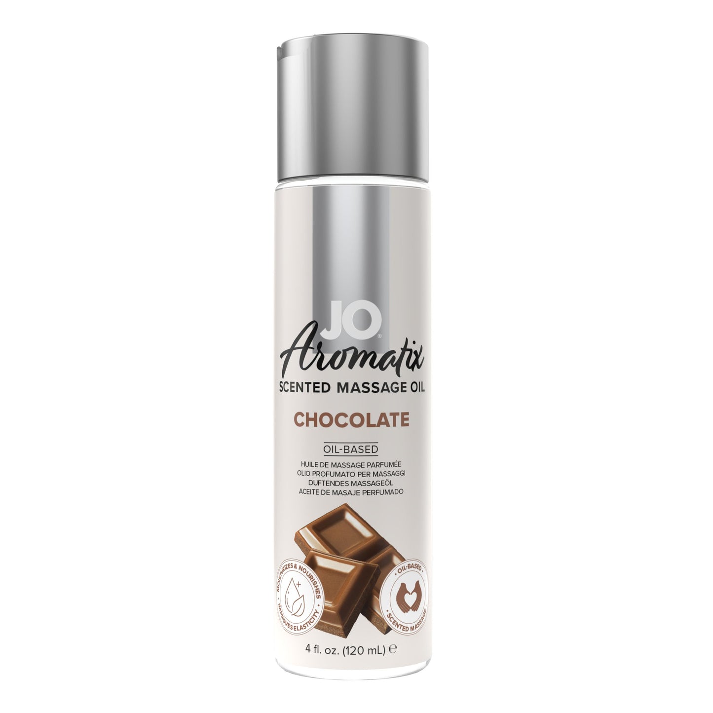 JO Aromatix Scented Massage Oil Chocolate 120 ml by System JO