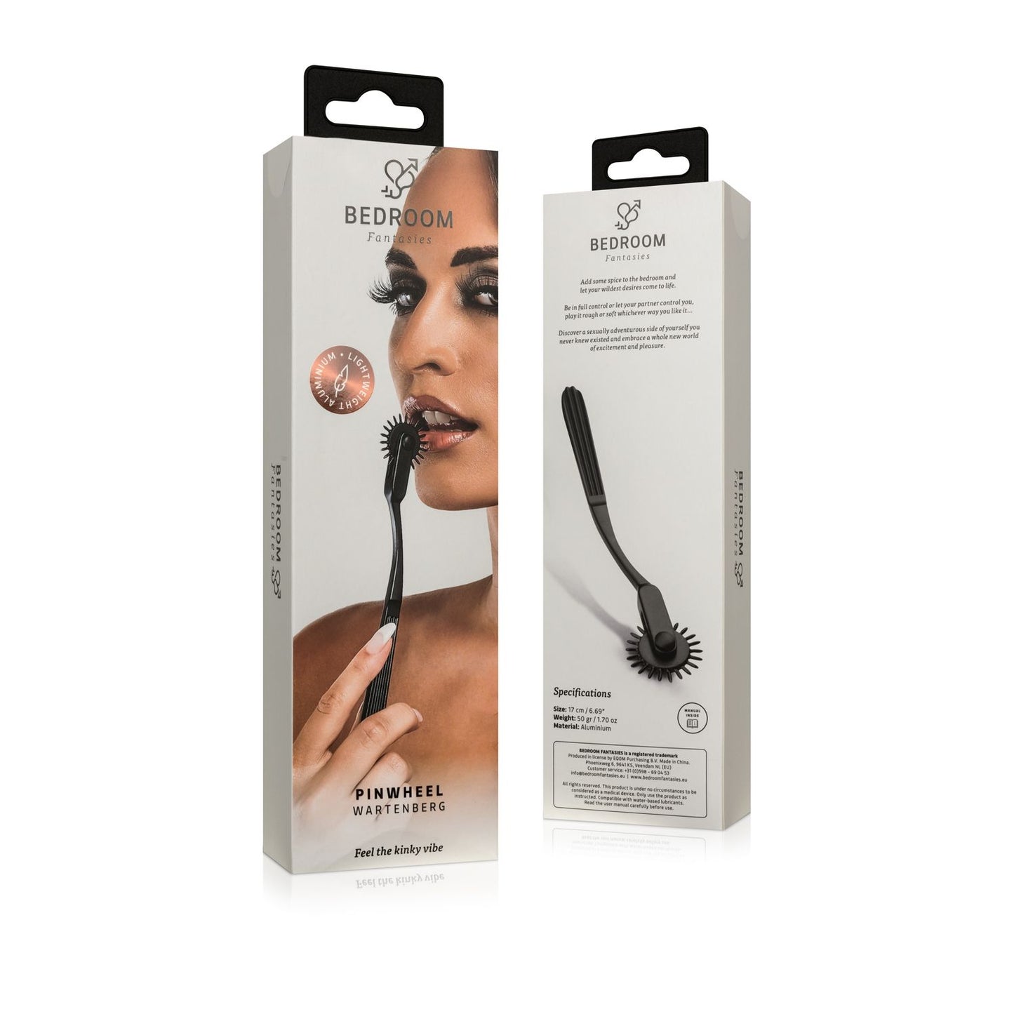 Aluminium Pinwheel - Black