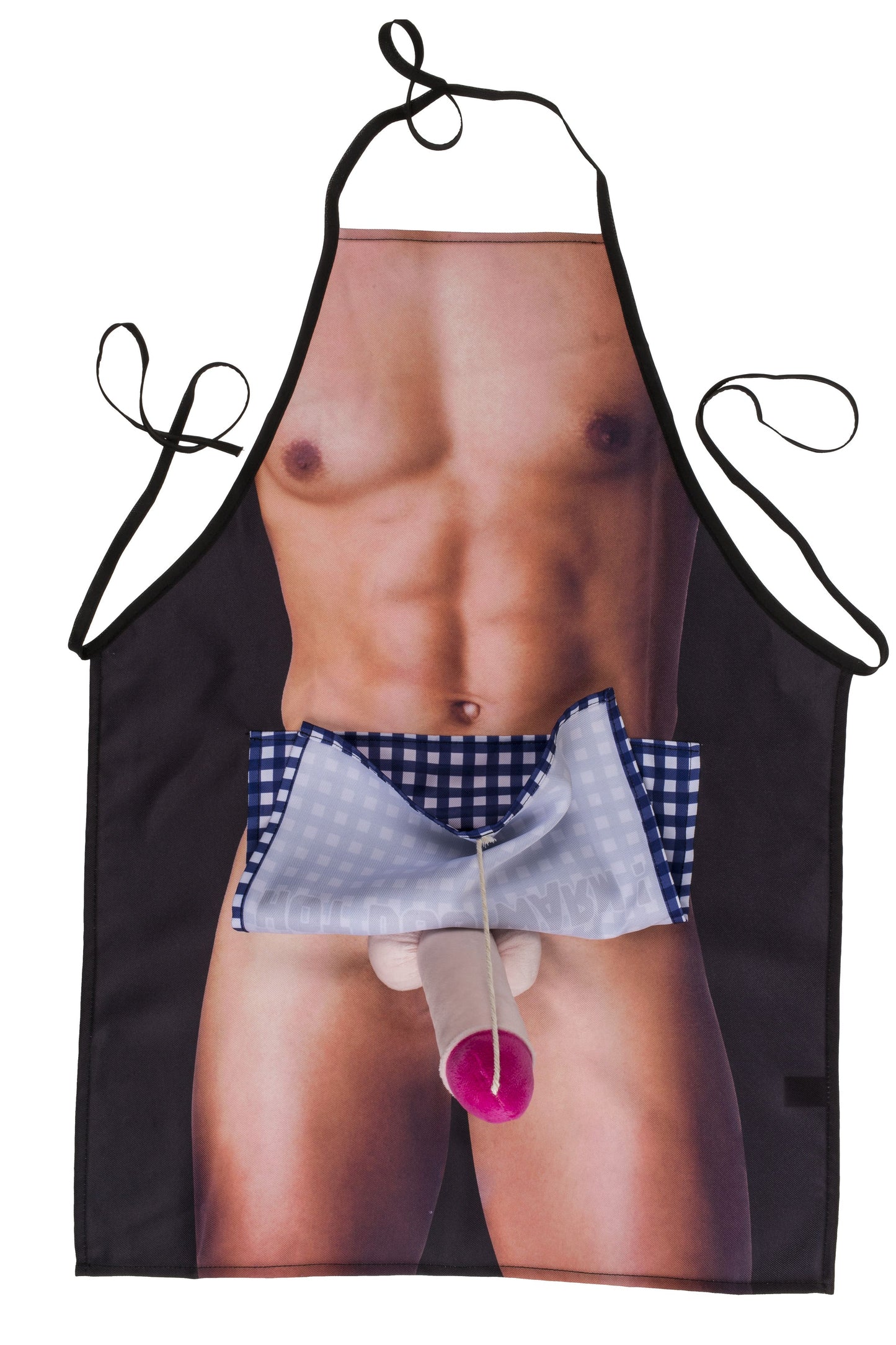 Kitchen apron - Male body with surprise penis