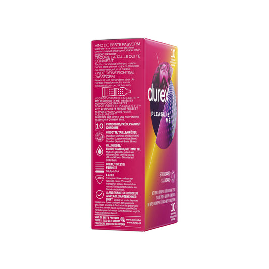 Durex Pleasure Me Condoms - 10 Condoms